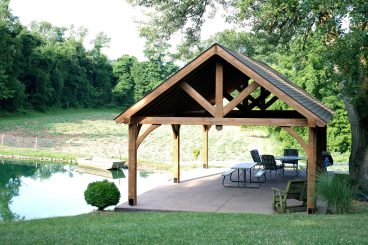 Open A-Frame Pavilions