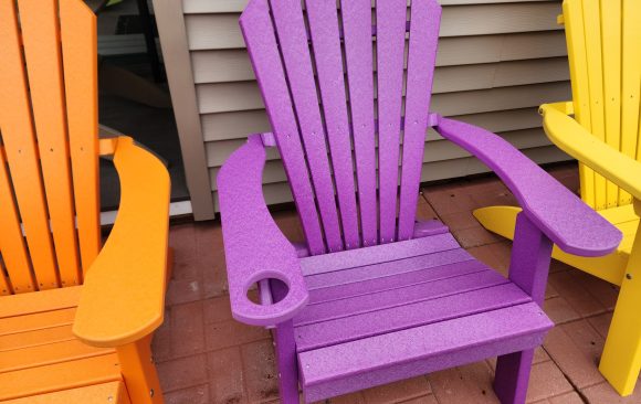 Poly Adirondack Chair - Premium Purple - $285