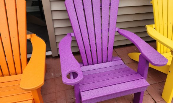Poly Adirondack Chair - Premium Purple - $285
