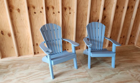 Poly Adirondack Chair - Standard Patriot Blue - $249