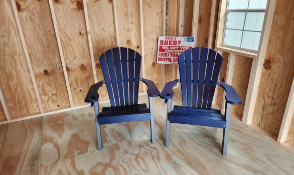 Poly Adirondack Chair - Standard Navy - $249