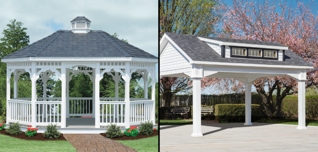 gazebos vs pavilions